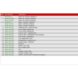 13 Kontaktpanel (enkel)