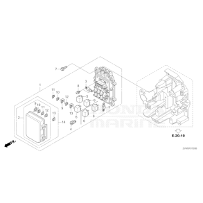 13 Sikringsboks & rel�er