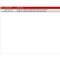 14 Dkken for fjernbetjeningsboks