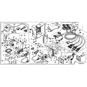 14 Fjernbetjeningsboks (top, dobb.) (nr. 2) (IST)