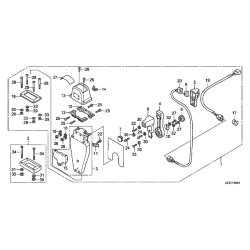 14 Fjernbetjeningsboks (top, enkel) (venstre)