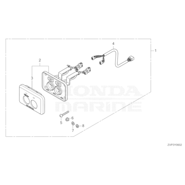 14 Kontaktpanel B