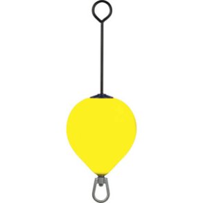 Dan-Fender Fort.bje m/lang stang 100 GUL