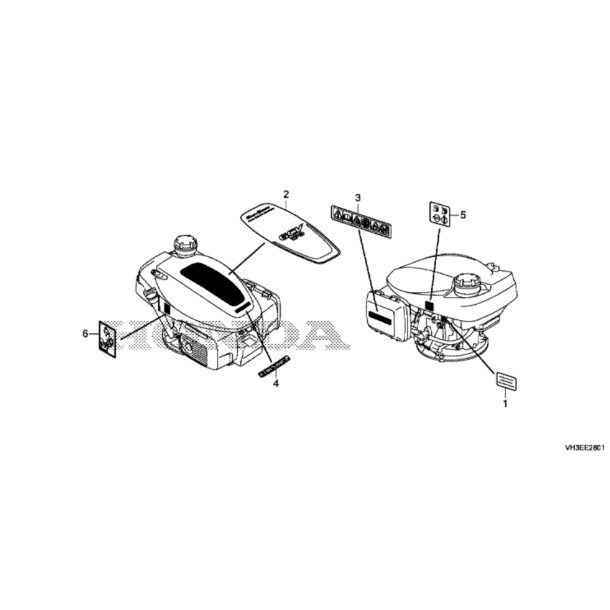 15 Emblemer, motor