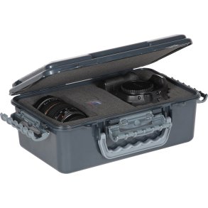 ABS Vandt�t Kuffert, Koksgr�, Stor
