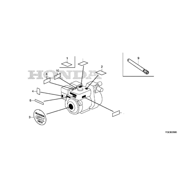16 Emblemer, motor