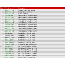 16 Kontaktpanel (enkel)