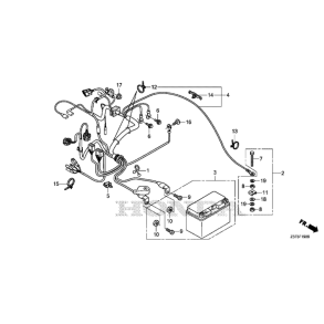 16 Ledningsnet, motor