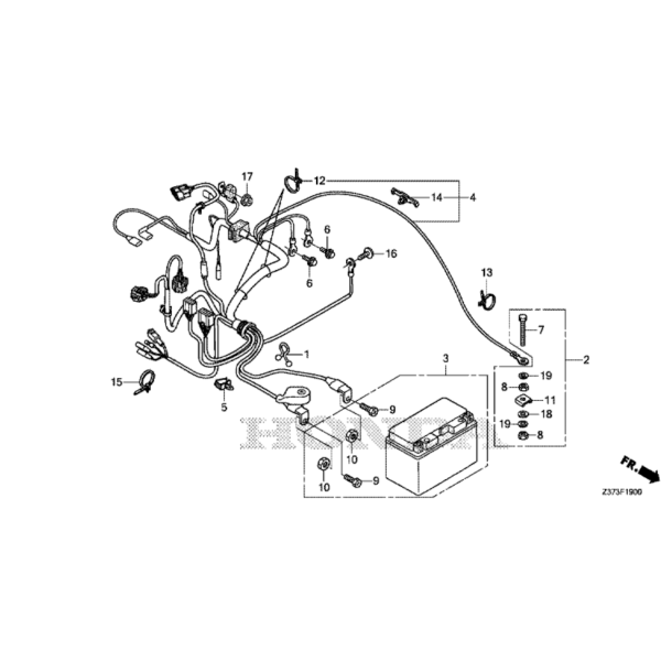 16 Ledningsnet, motor