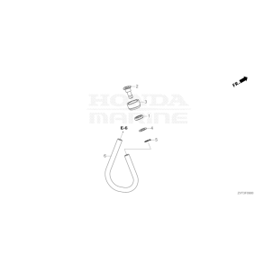 16 Vandslange (gennemskyl)