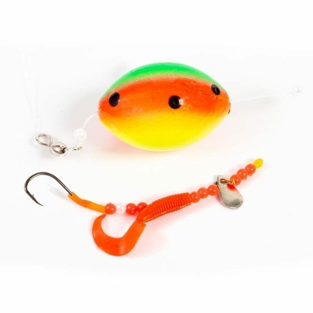 Floating 2-hook Flatfish Rig with boom Parrot