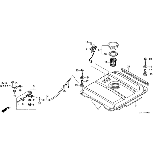 17 Benzintank