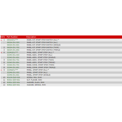 17 Kontaktpanel (start-stop)