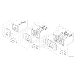 17 Kontaktpanel (start-stop)