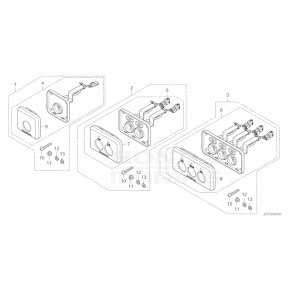 17 Kontaktpanel (start-stop)
