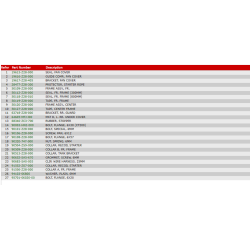 17 Indvendige varmeskjold