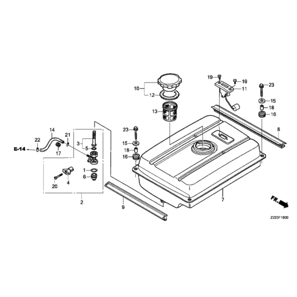 19 Benzintank