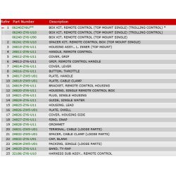 19 Fjernbetjeningsboks NHK MEC (top, enkel)