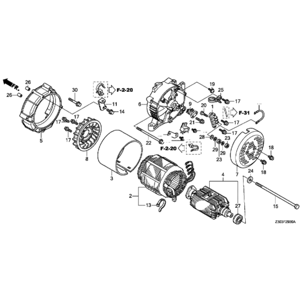 19 Rotor og stator