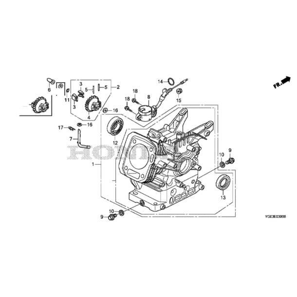 2 Motorblok