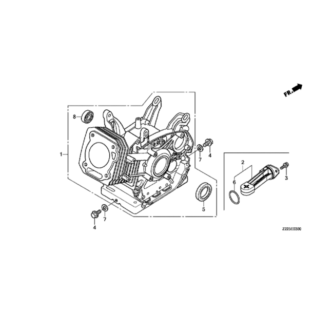 2 Motorblok