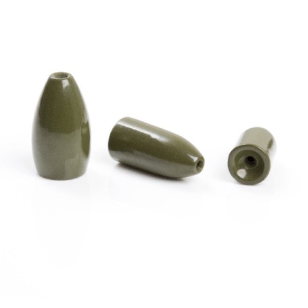 TUNGSTEN BULLET WEIGHTS GRN/RD