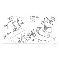 20 Fjernbetjeningsboks (panel) (hjre)