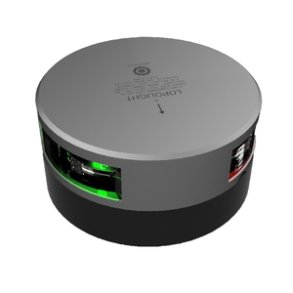 Lopolight 2nm 2-farv.  2,5m kabel Omvendt mont.