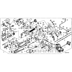 21 Ombygningsst til styrehndtag med trollingkontrol