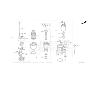 21 Startmotor