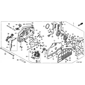 22 Fjernbetjeningsboks (side, enkel)