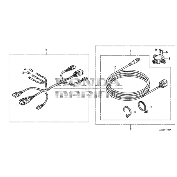 22 NMEA2000 kabel