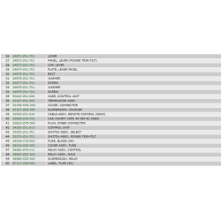 23 Fjernbetjeningsboks (top, enkel) (nr. 1) (IST)