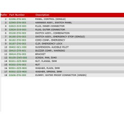 23 Kontaktpanel (enkel)