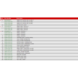 23 Kontaktpanel D (mek.)