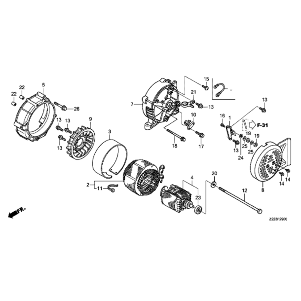23 Rotor og stator