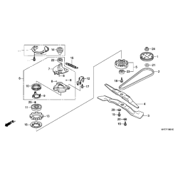 23 Rotorknive og bremse