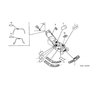 24 Emblemer, klipper