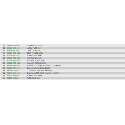 25 Fjernbetjeningsboks (top, dobb.) (nr. 1) (IST)