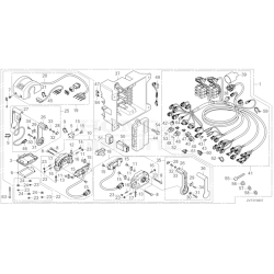 25 Fjernbetjeningsboks (top, dobb.) (nr. 1) (IST)