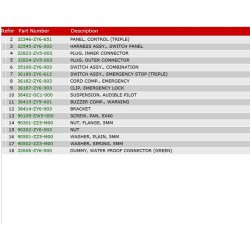 25 Kontaktpanel (tredobb)