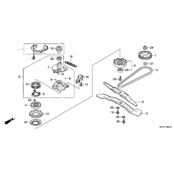 25 Rotorknive og bremse