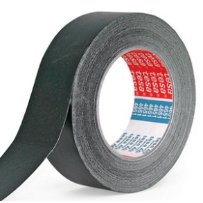 Tesa Tape 38mm x25m stor SORT