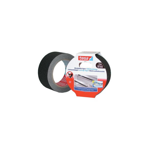 Tesa Skridtape 50mm x 5mtr.SORT