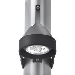 Aquasignal Dkslys mast Sort LED