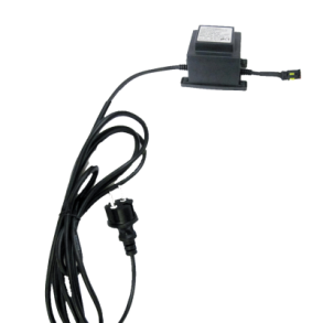 Transformer, 230 volt, inkl. ledning