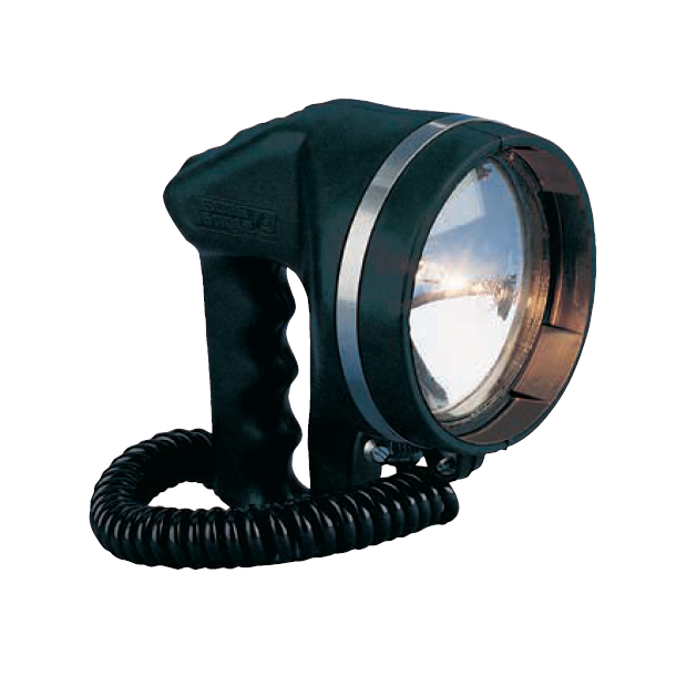 Aquasignal Sgelygte Sort 12V/50W halogen