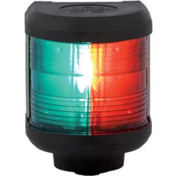 Aquasignal 40 2-farvet stb/bb Sort 12V