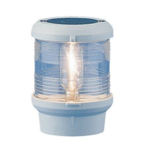 Aquasignal 40 med fod 12V Hvid