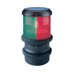 Aquasignal 40 3farvet Sort 12V snabkobl.